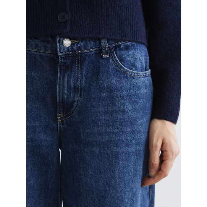 LCW Jeans İndigo Wideleg Kadın Jean Pantolon
