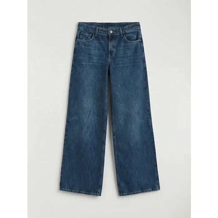 LCW Jeans İndigo Wideleg Kadın Jean Pantolon