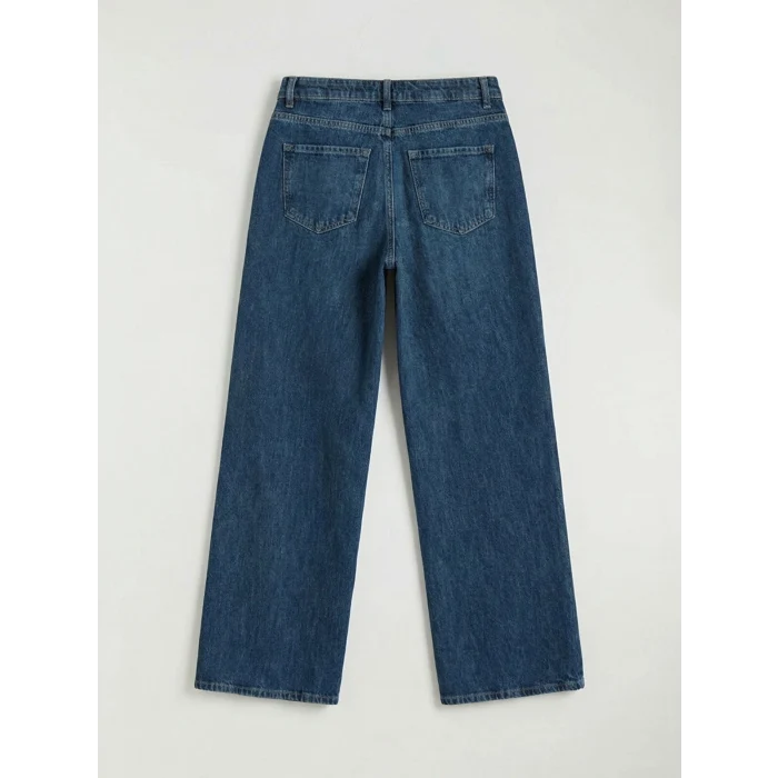 LCW Jeans İndigo Wideleg Kadın Jean Pantolon