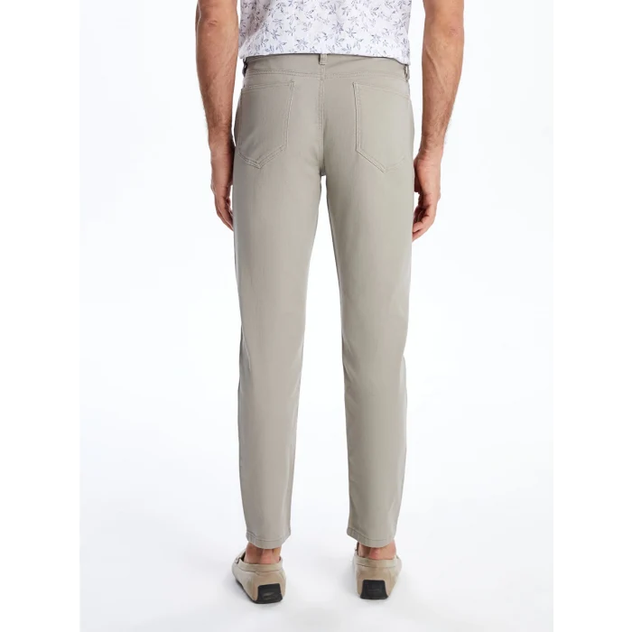 LCWAIKIKI Classic Bej Dar Kalıp Erkek Chino Pantolon