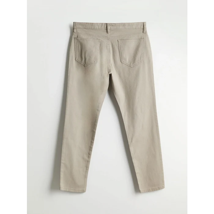 LCWAIKIKI Classic Bej Dar Kalıp Erkek Chino Pantolon