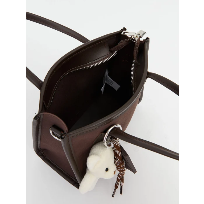 LCW ACCESSORIES Kahverengi Aksesuarlı Kız Çocuk El Çantası