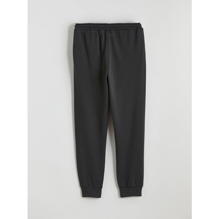 LCW Kids Antrasit Beli Lastikli Erkek Çocuk Jogger Eşofman Altı