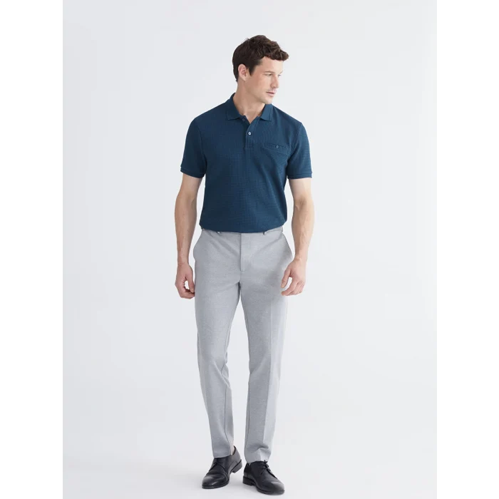 LCWAIKIKI Classic Petrol Polo Yaka Erkek Tişört