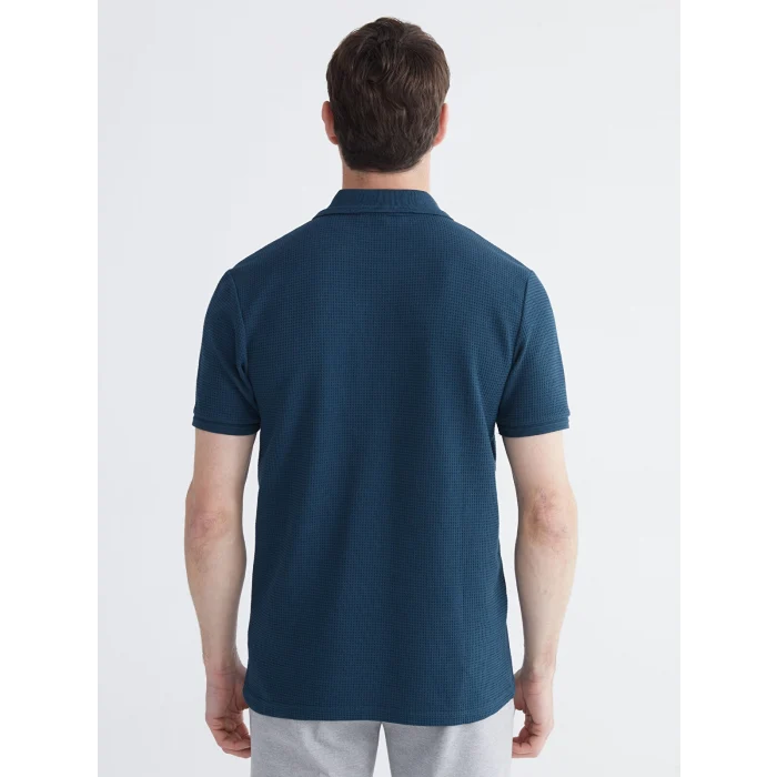 LCWAIKIKI Classic Petrol Polo Yaka Erkek Tişört