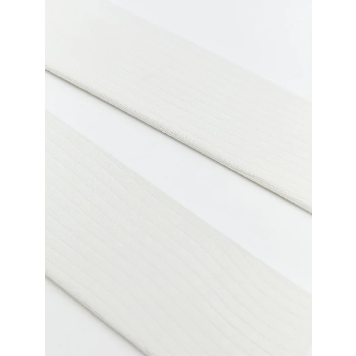 LCW baby Ekru Kız Bebek Külotlu Çorap 2li