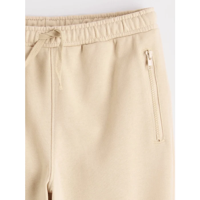 LCW Kids Bej Beli Lastikli Erkek Çocuk Jogger Eşofman Altı