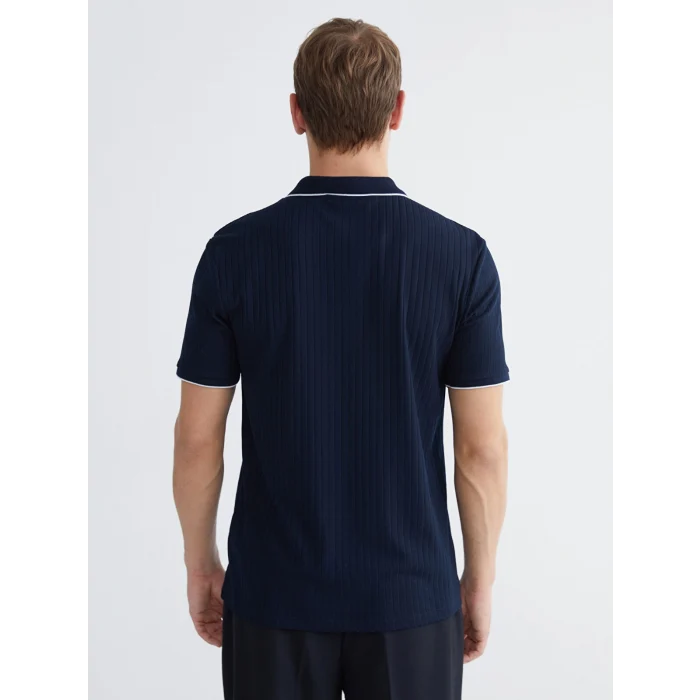 LCW Vision Lacivert Polo Yaka Erkek Tişört