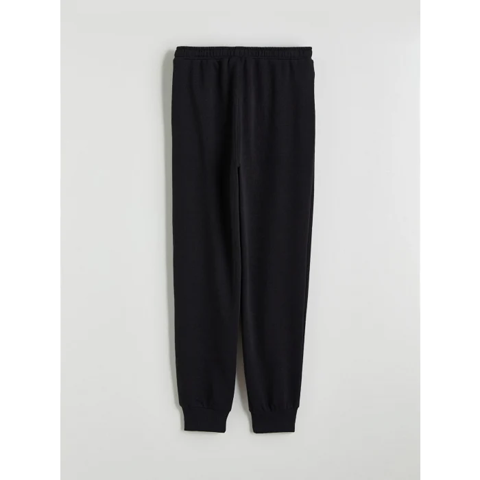 LCW Kids Siyah Beli Lastikli Erkek Çocuk Jogger Eşofman Altı