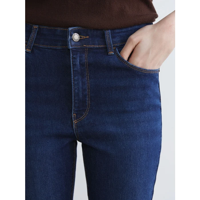 LCW Jeans İndigo Jüpiter Süper Skinny Fit Kadın Jean Pantolon