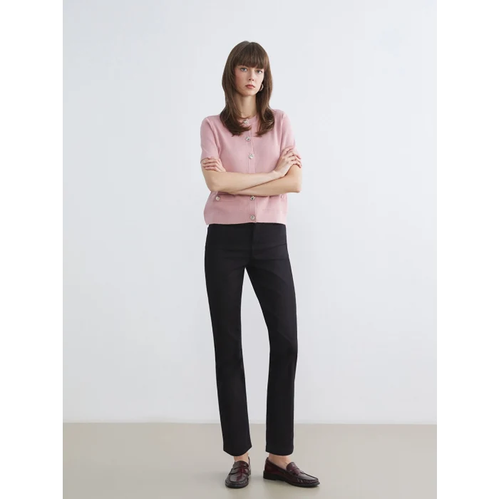 LCWAIKIKI Classic Siyah Slim Fit Kadın Jean Pantolon