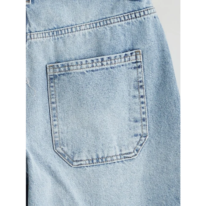 XSIDE Mavi Balloon Fit Kadın Jean Pantolon