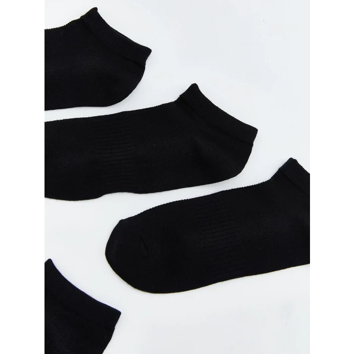 LCW ACCESSORIES Siyah Erkek Patik Çorap 5li