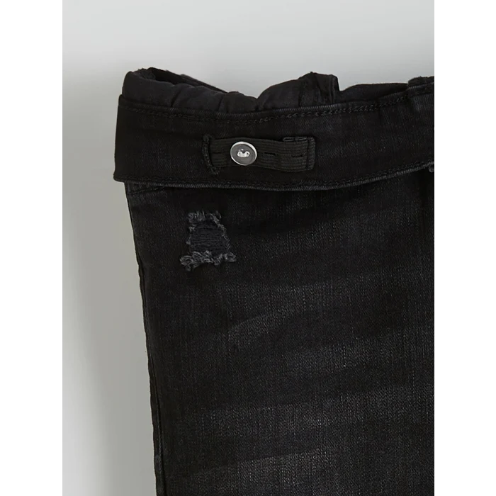 LCW Kids Siyah Erkek Çocuk Süper Skinny Fit Jean Pantolon