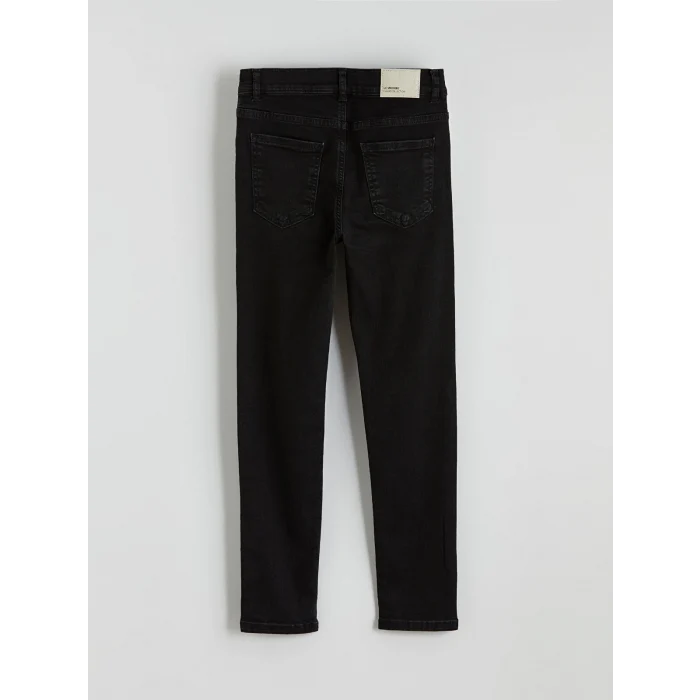 LCW Kids Siyah Erkek Çocuk Süper Skinny Fit Jean Pantolon