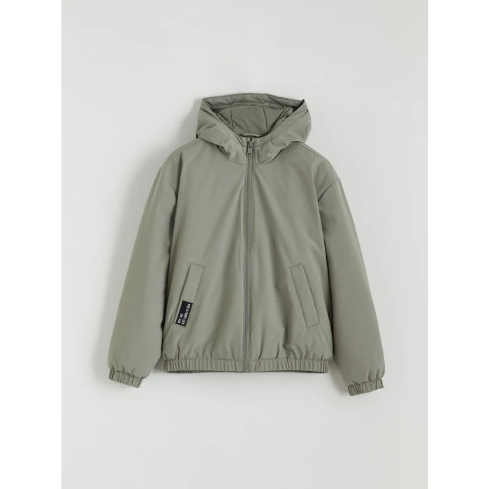 LCW Kids Haki Su İtici Erkek Çocuk Mont