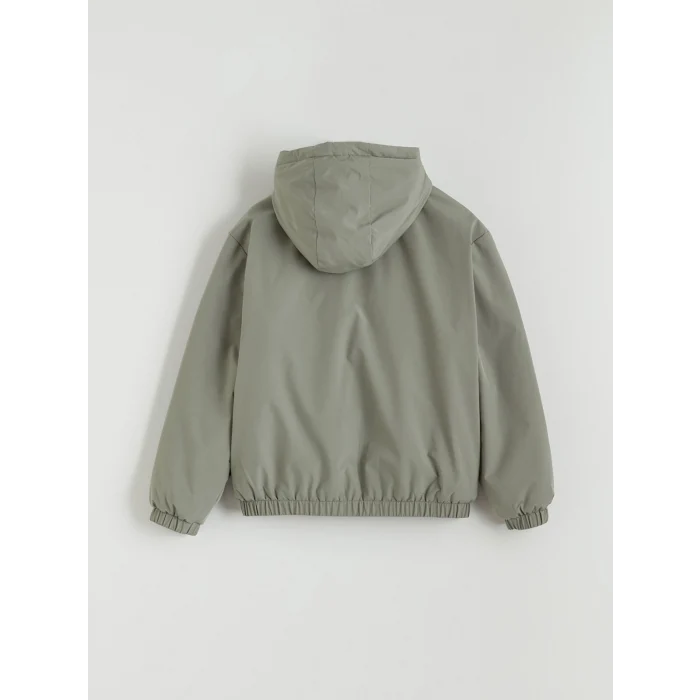 LCW Kids Haki Su İtici Erkek Çocuk Mont