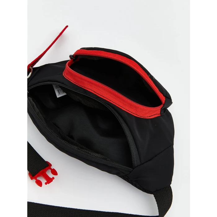 LCW ACCESSORIES Siyah Brawl Stars Baskılı Erkek Çocuk Bel Çantası