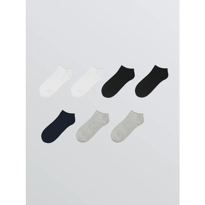 LCW ACCESSORIES Karışık Erkek Sneaker Çorap 7li