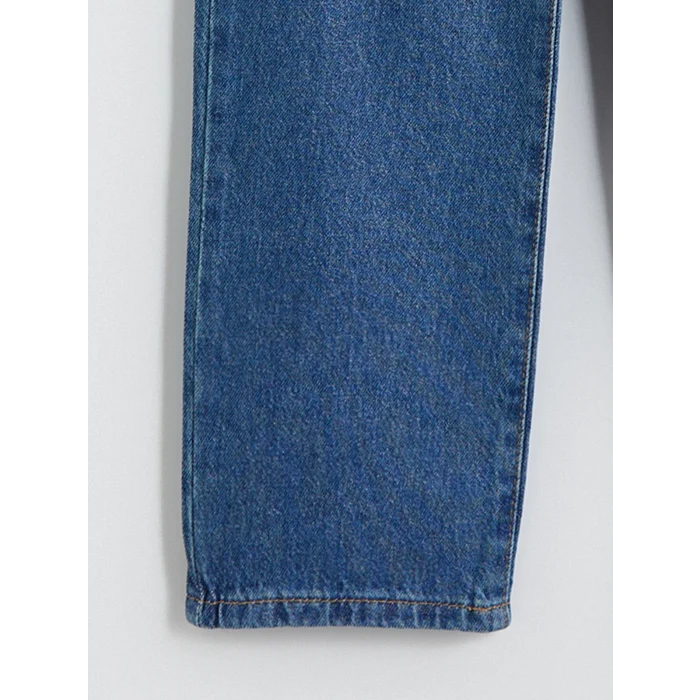 LCW Kids İndigo Loose Fit Erkek Çocuk Jean Pantolon