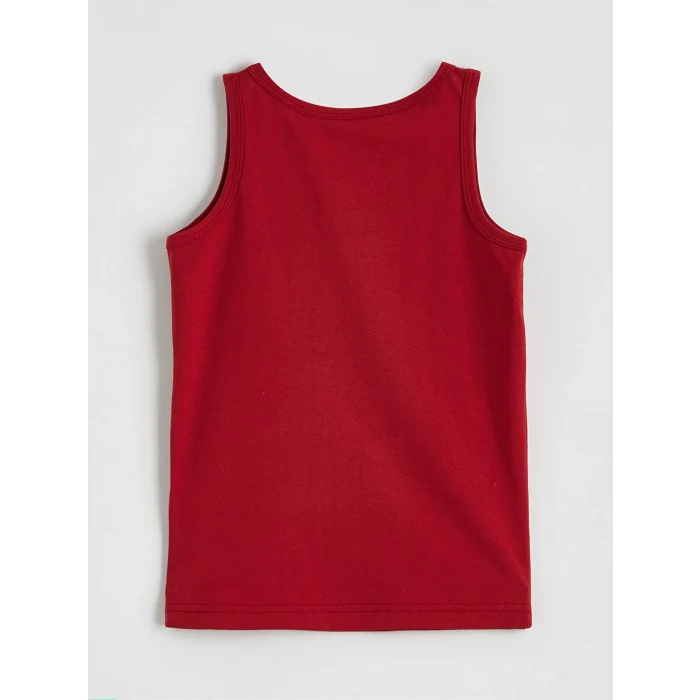 LCW Kids Kırmızı 2li Erkek Çocuk Atlet