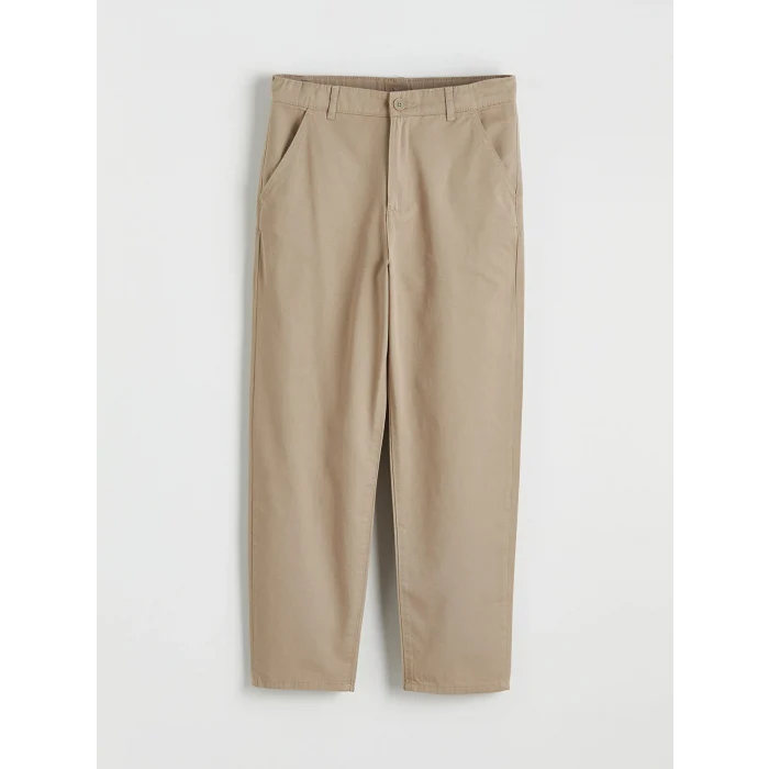 LCW Kids Bej Erkek Çocuk Gabardin Pantolon