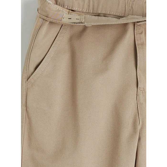LCW Kids Bej Erkek Çocuk Gabardin Pantolon