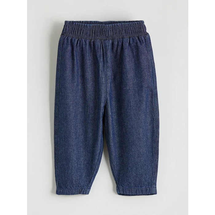 LCW baby Ekru Hakim Yaka Çizgili Erkek Bebek Gömlek ve Pantolon