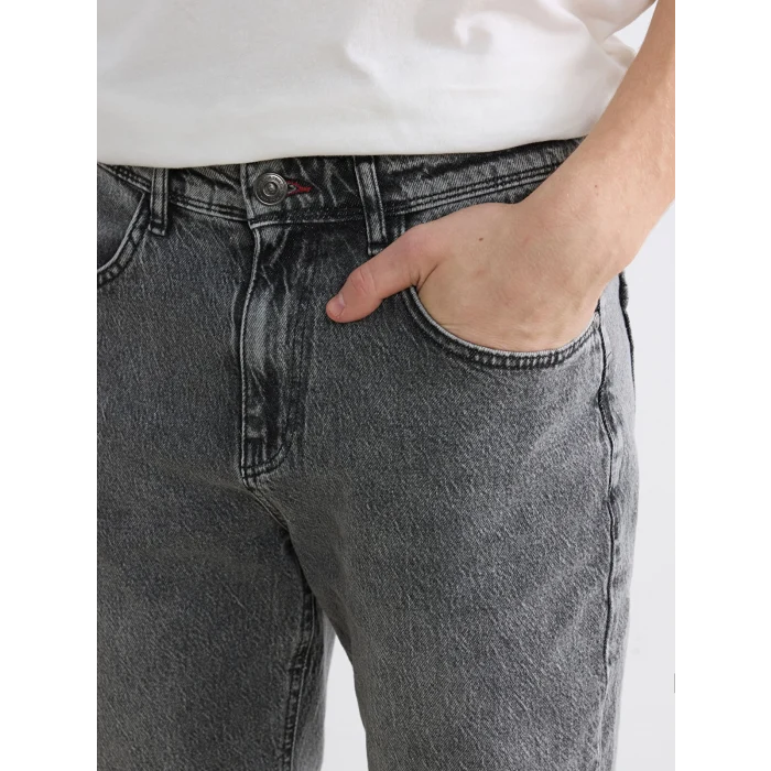 LCW Jeans Antrasit 710 Loose Fit Erkek Jean Pantolon