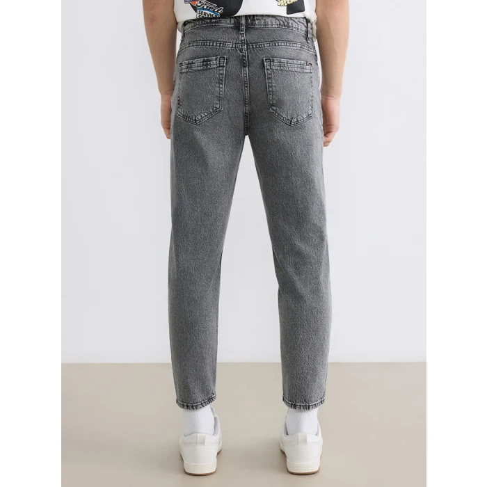 LCW Jeans Antrasit 710 Loose Fit Erkek Jean Pantolon