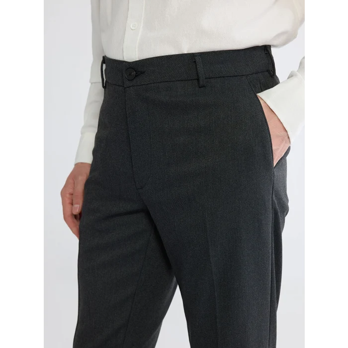LCW BUSINESS Antrasit Slim Fit Erkek Pantolon