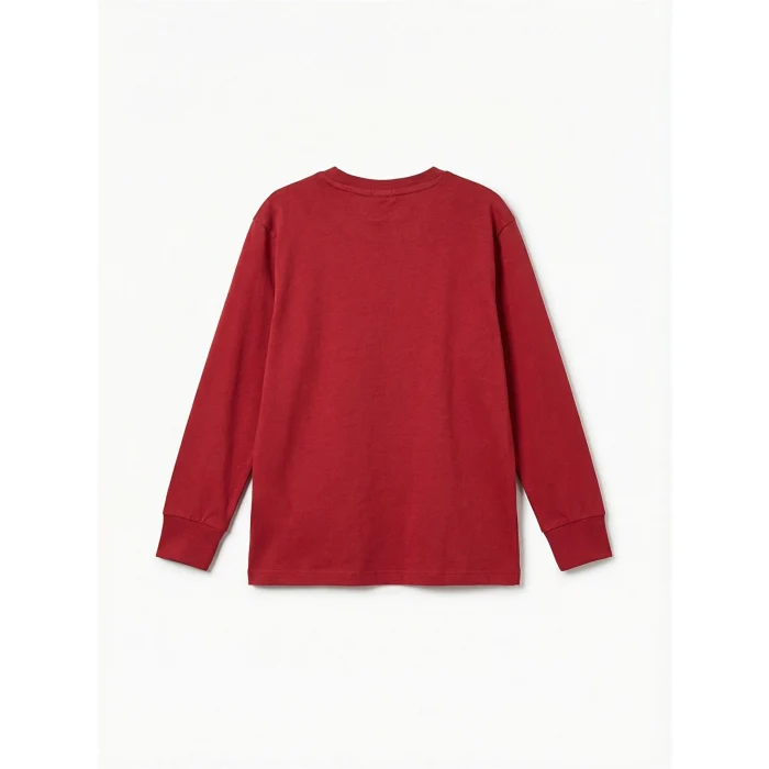 LCW Kids Kırmızı Galatasaray Baskılı Erkek Çocuk Pijama Takım