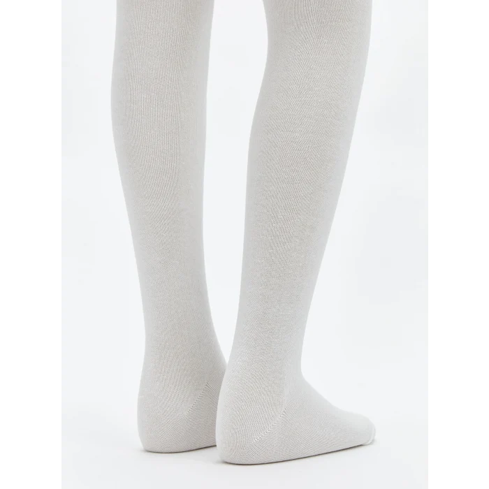 LCW Kids Siyah Basic Kız Çocuk Külotlu Çorap 2li