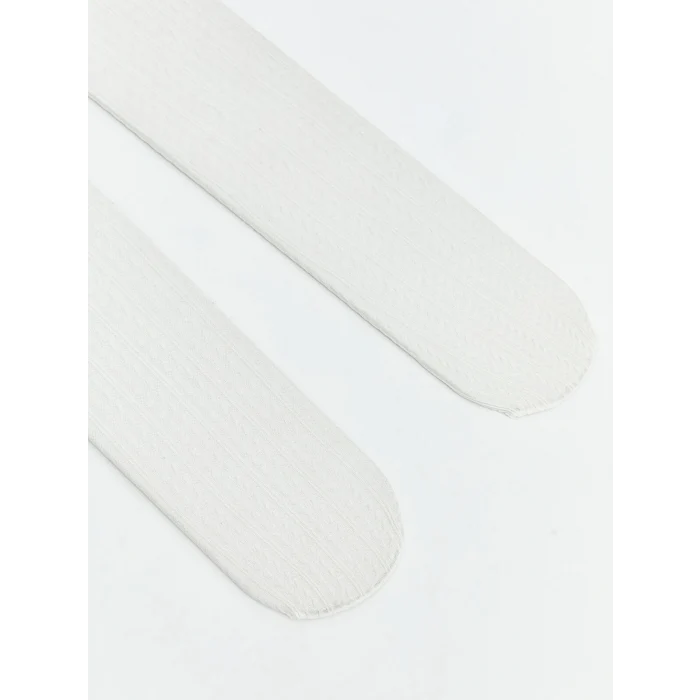 LCW baby Ekru Beli Lastikli Kız Bebek Külotlu Çorap 3lü