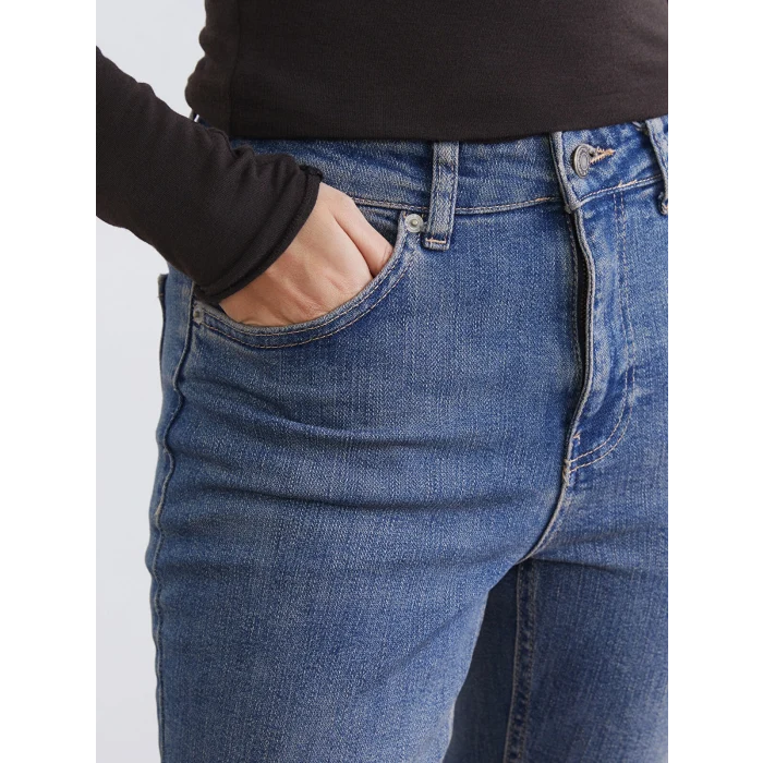 LCW Jeans İndigo Flare Kadın Jean Pantolon