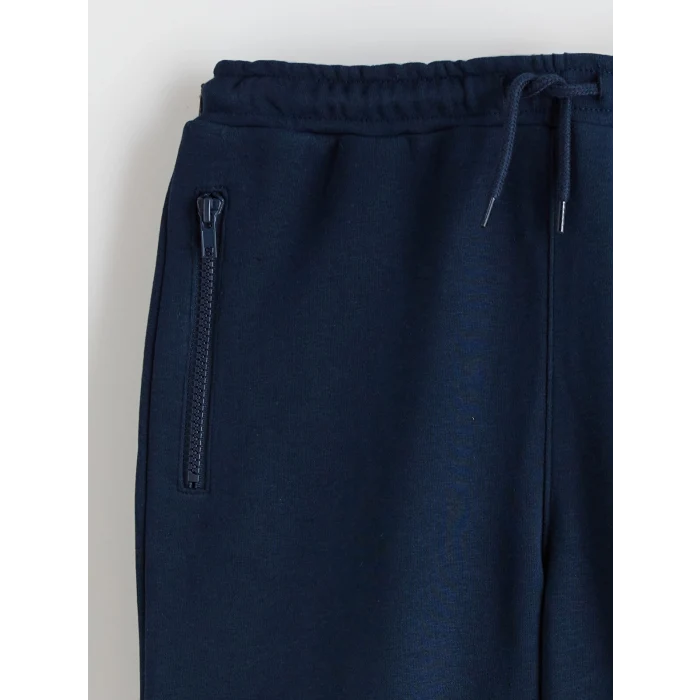 LCW Kids Lacivert Beli Lastikli Erkek Çocuk Jogger Eşofman Altı