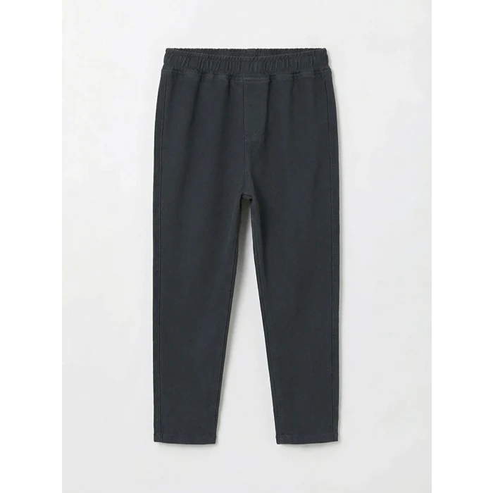 LCW Kids Bej Kısa Kollu Çizgili Erkek Çocuk Gömlek ve Pantolon