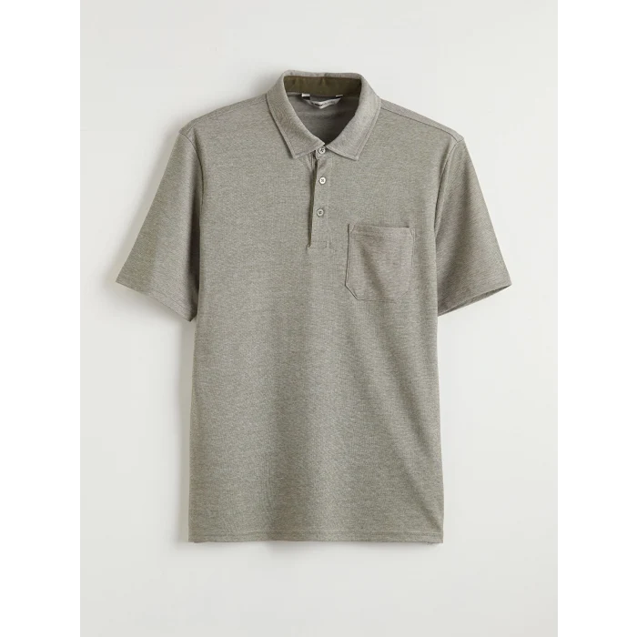 LCWAIKIKI Classic Yeşil Polo Yaka Erkek Tişört