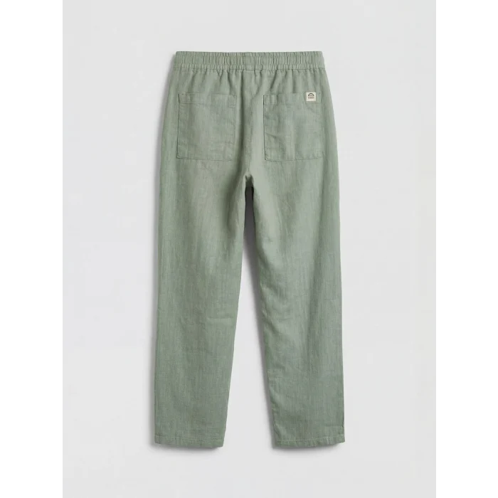 LCW Kids Haki Beli Lastikli Erkek Çocuk Pantolon