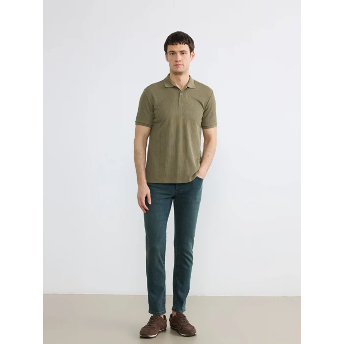 LCW Jeans Yeşil 750 Slim Fit Erkek Jean Pantolon