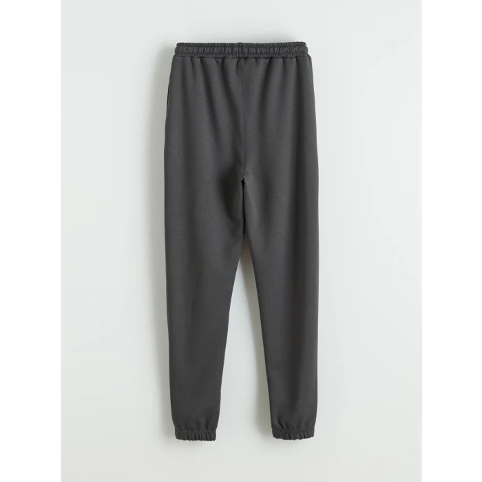 LCW Kids Antrasit Beli Lastikli Erkek Çocuk Jogger Eşofman Altı