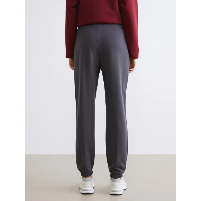 LCW Vision Antrasit Beli Lastikli Kadın Jogger Eşofman Altı