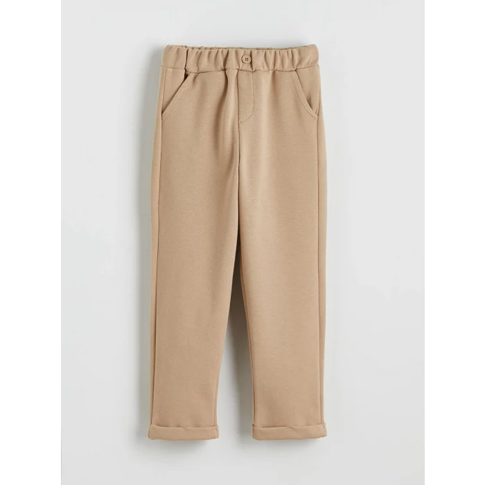 LCW Kids Bej Bisiklet Yaka Erkek Çocuk Takım 3lü