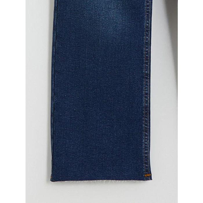 XSIDE Mavi Crop Flare Kadın Jean Pantolon