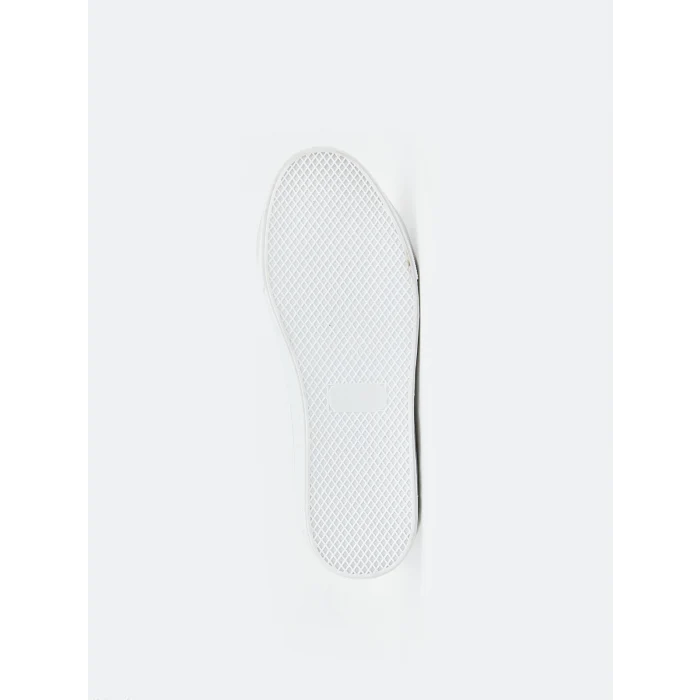 LCW STEPS Beyaz Bağcıklı Düz Tabanlı Kadın Sneaker Ayakkabı