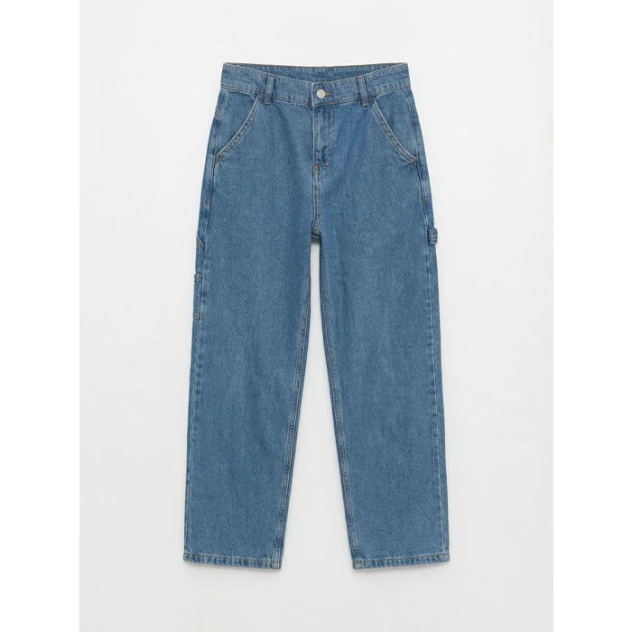 LCW Kids İndigo Loose Fit Erkek Çocuk Jean Pantolon