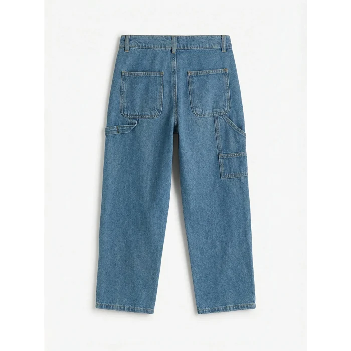 LCW Kids İndigo Loose Fit Erkek Çocuk Jean Pantolon