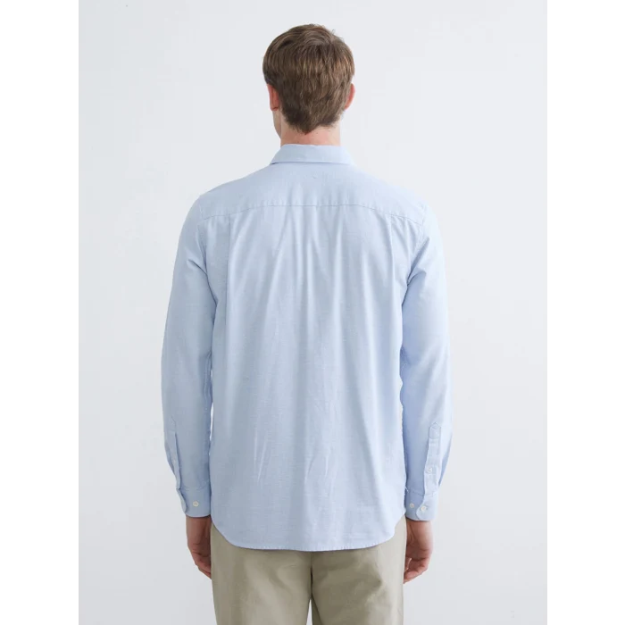 SOUTHBLUE Mavi Regular Fit Uzun Kollu Erkek Oduncu Gömlek