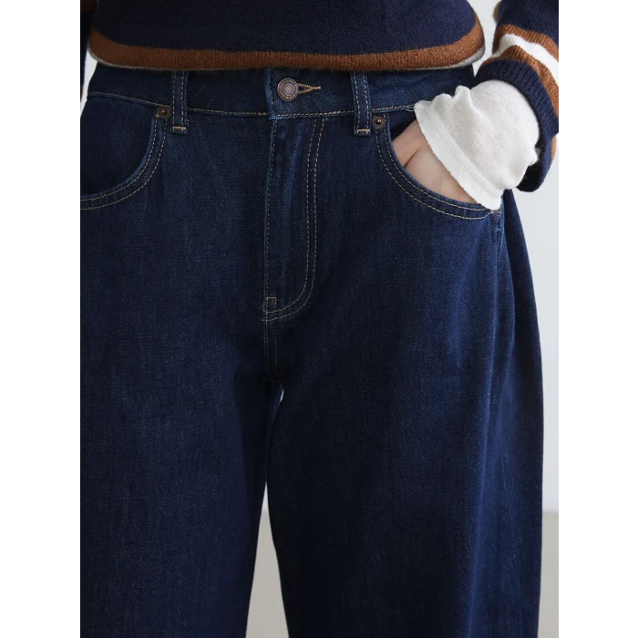 LCW Jeans İndigo Wideleg Kadın Jean Pantolon