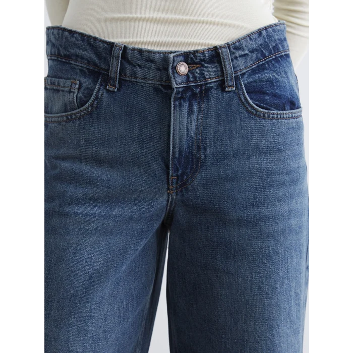 LCW Jeans İndigo Wideleg Kadın Jean Pantolon